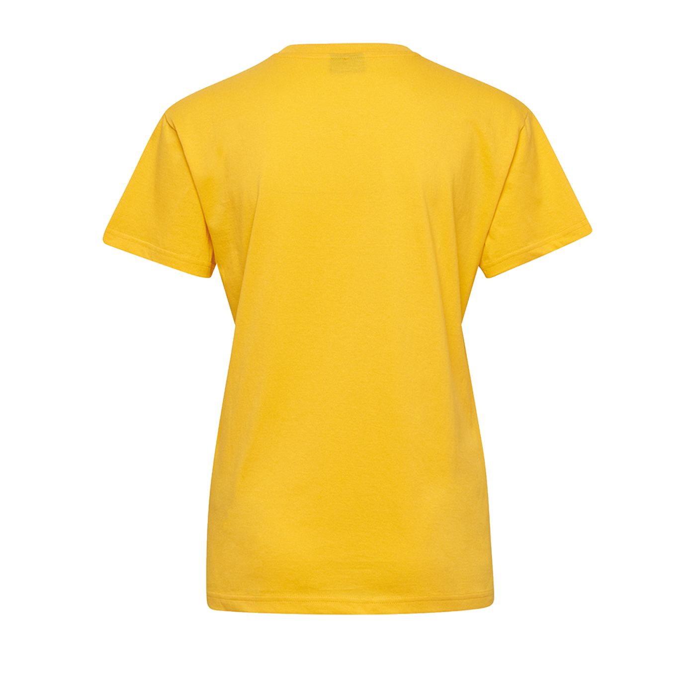 Hummel Cotton T-Shirt Logo Damen Gelb F5001