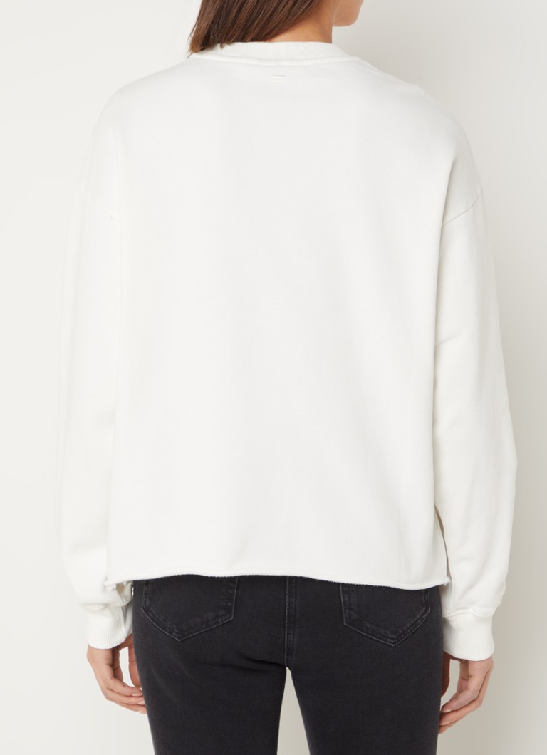 10DAYS  Sweater van biologisch katoen met logoborduring