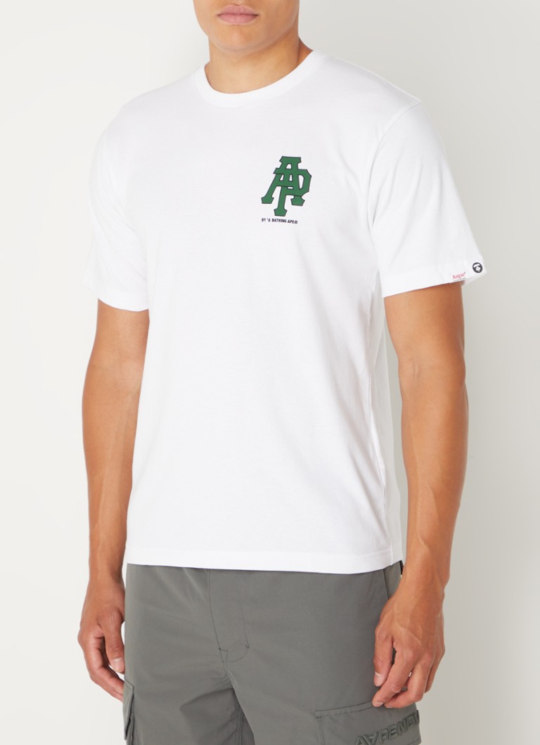 Aape T-krekls ar logotipu un apdruku aizmugurē