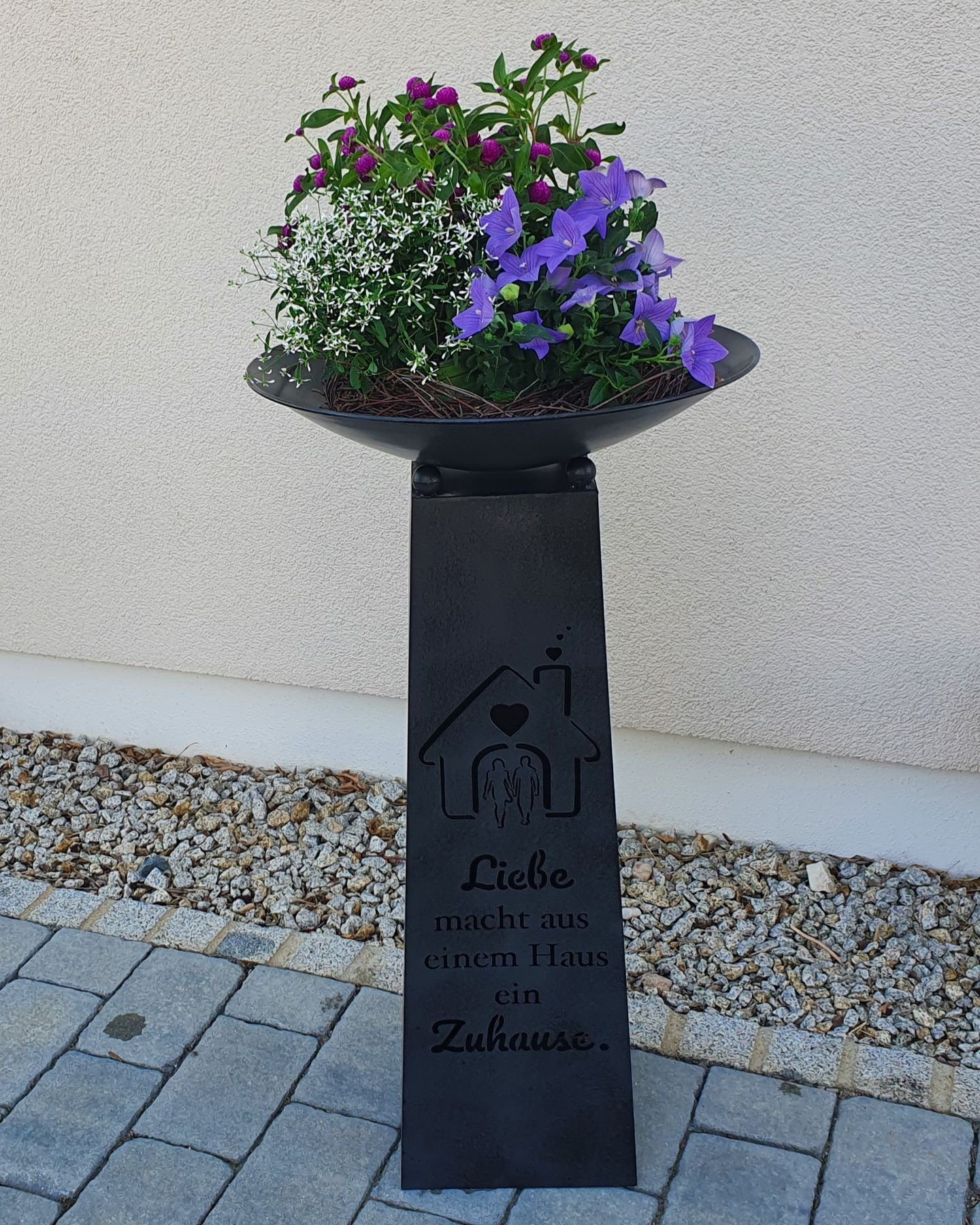 GILDE Blumenhocker Schalenständer 