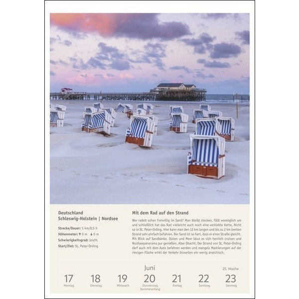 RADWANDERLUST WOCHEN-KULTURKALENDER 2024 - Kalender