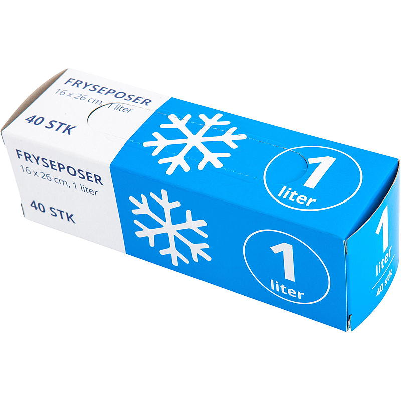Quick Fryseposer 1 l 40 stk