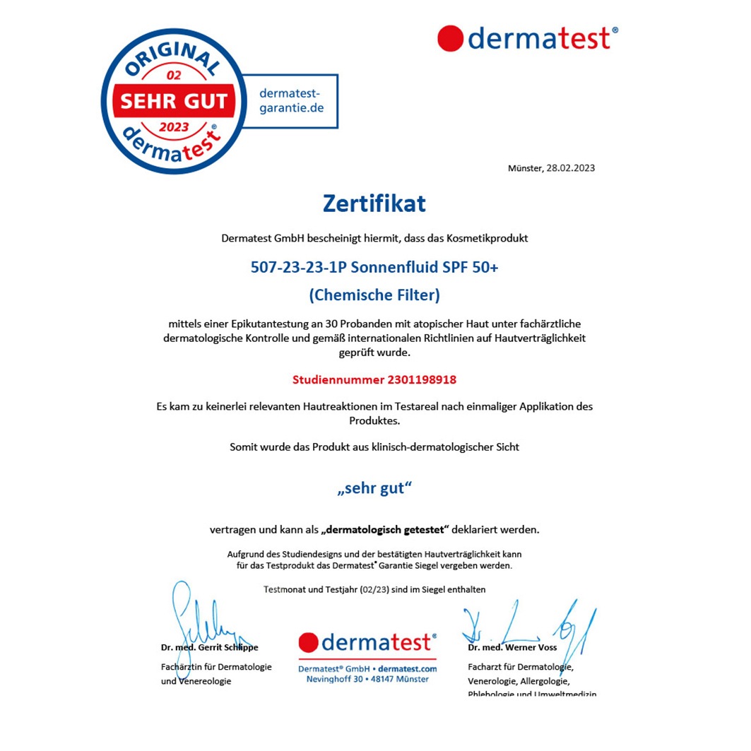 Sonnenfluid SPF 50+