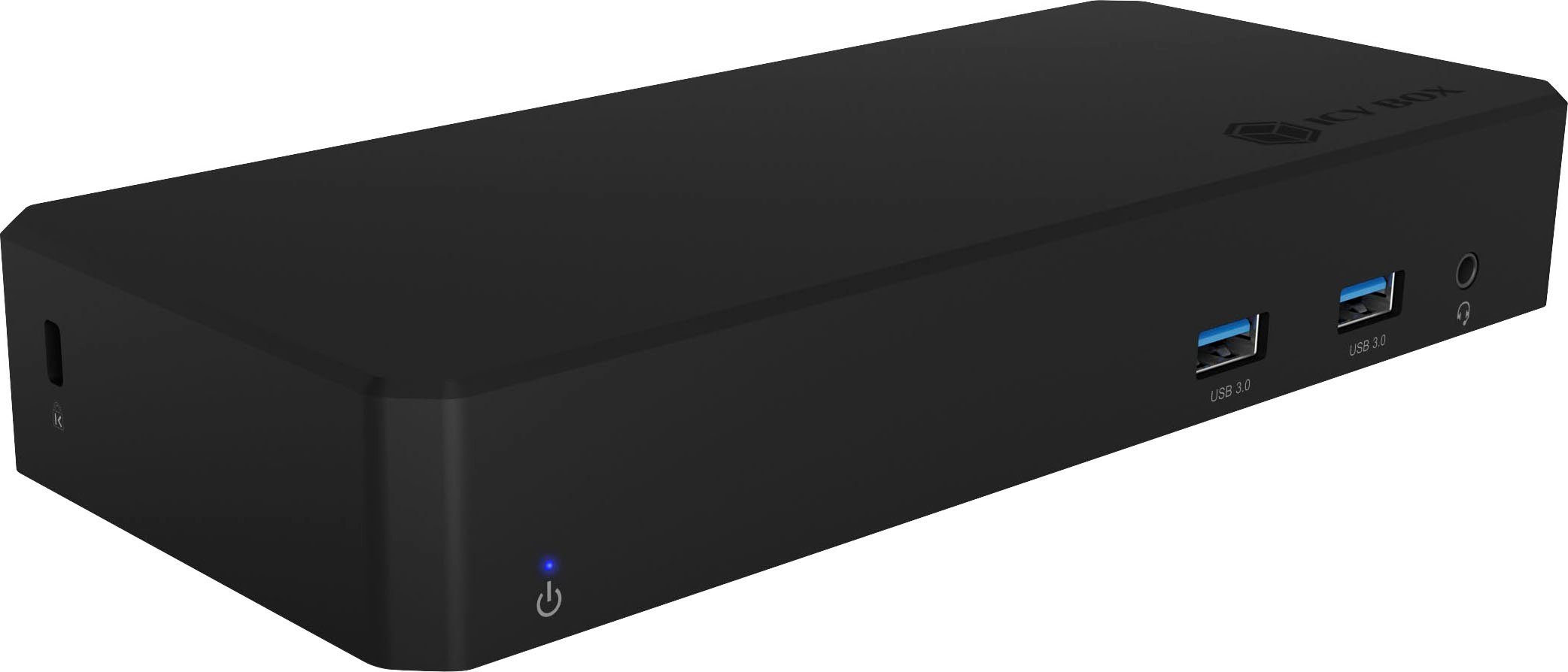 ICY BOX Laptop-Dockingstation ICY BOX USB Type-C DockingStation, mit dreifacher Videoausgabe