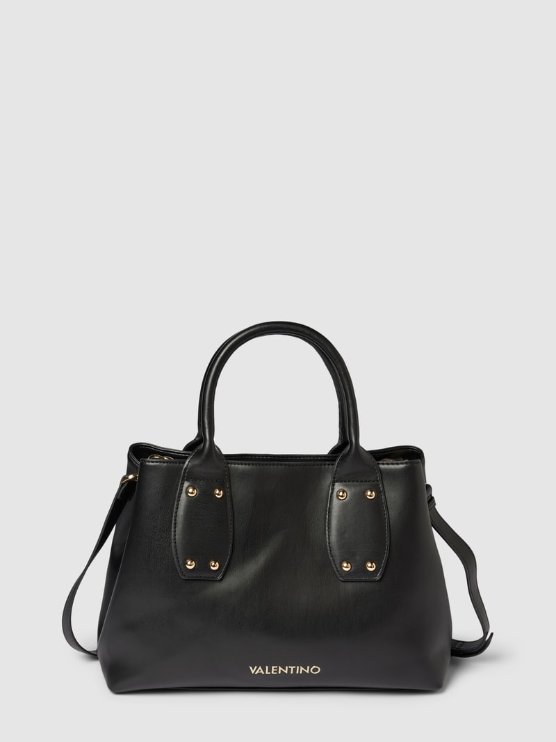 Handtasche in Leder-Optik Modell 'CHAMONIX' in schwarz