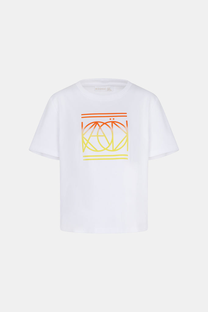 T-shirt logo Kookai