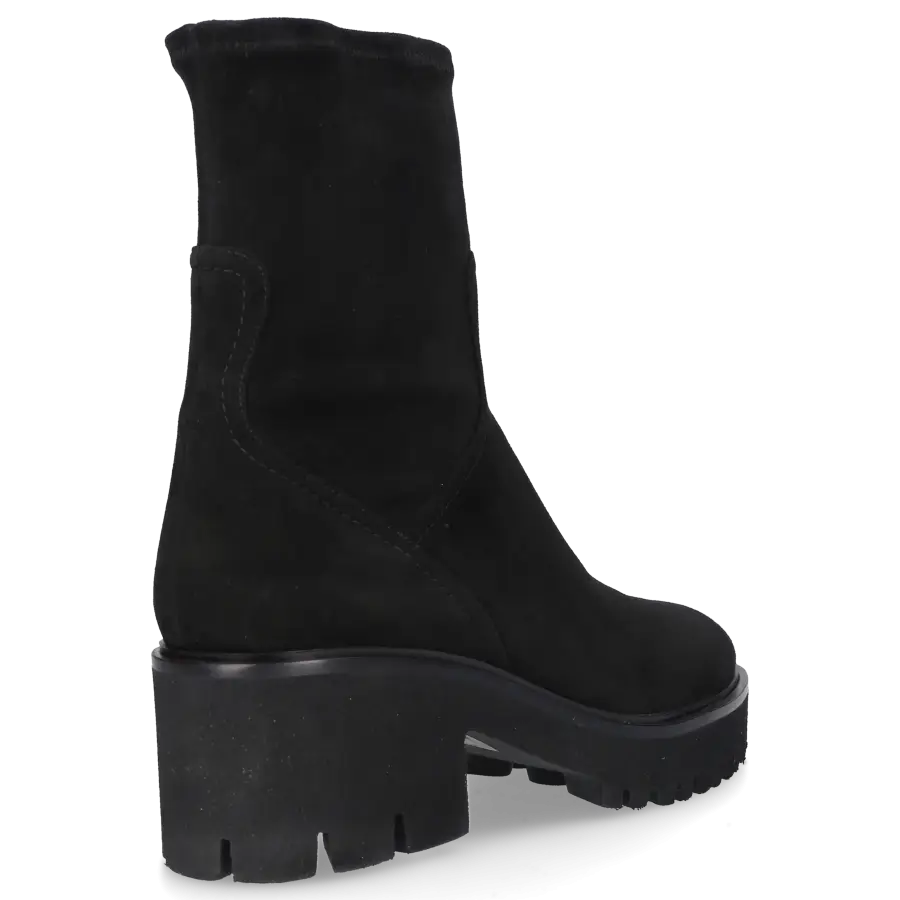 Truman's - Stiefeletten 7644 Nubukleder - schwarz