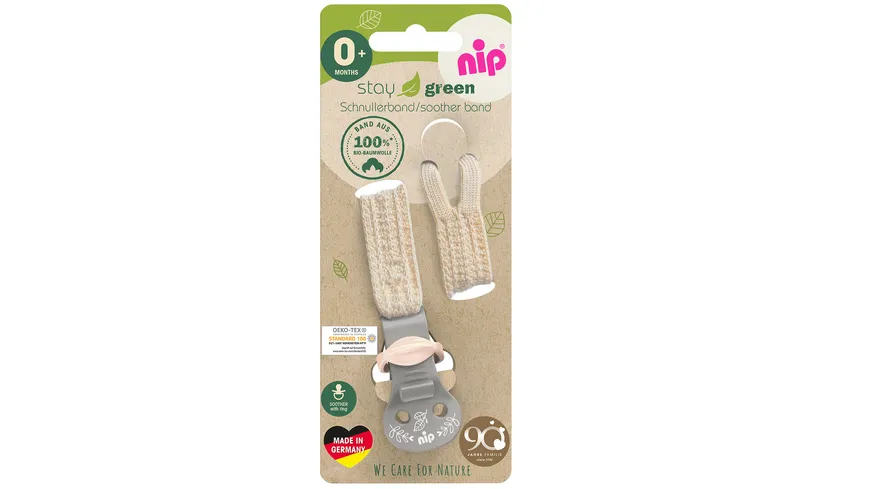 nip® Schnullerband Stay Green