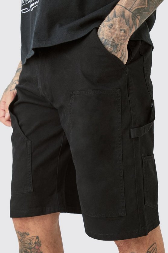 Tall Twill Cargo-Shorts