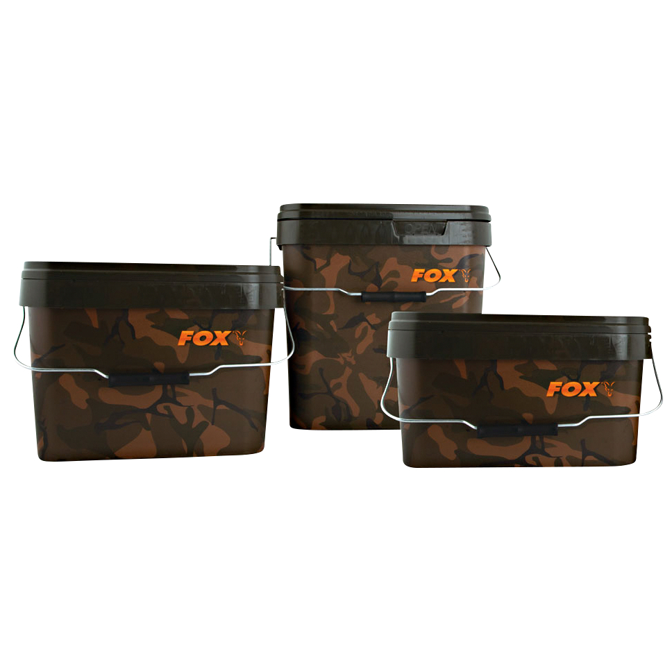 Fox Carp Eimer Camo Square Carp