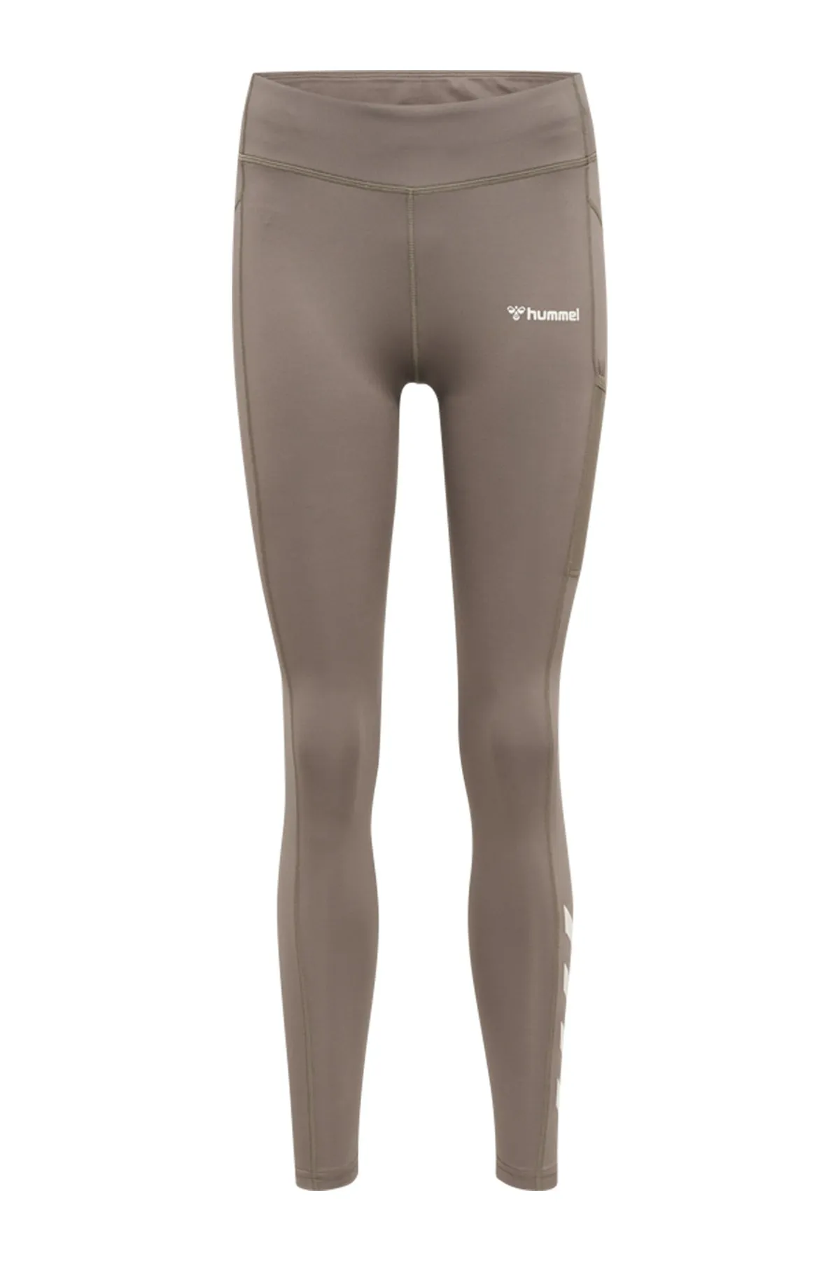 hummel  Sport-Leggings - Braun - Mittlerer Bund
