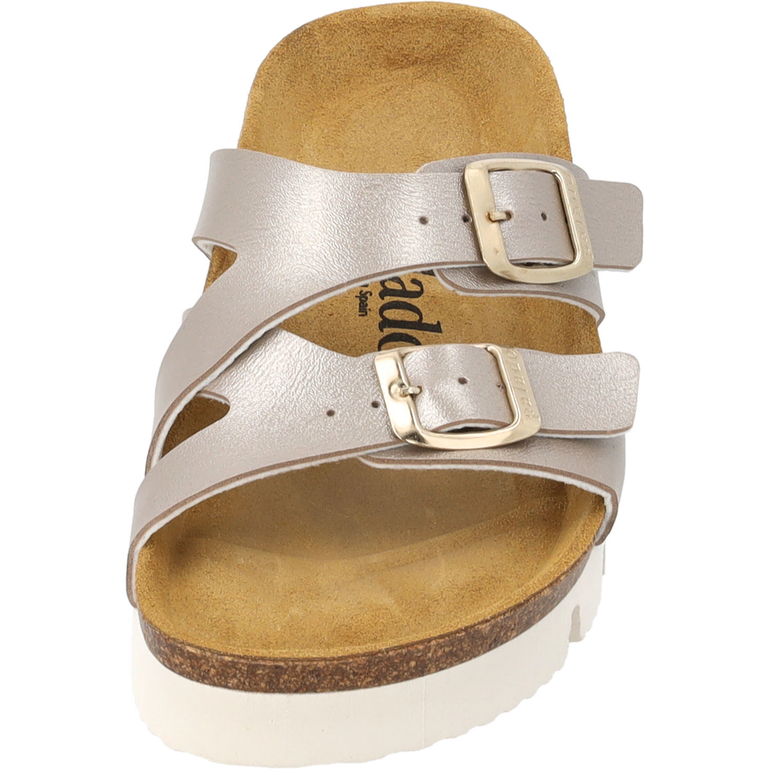 Palado Arrila PL, Pantoletten, Damen, Beige Metallic