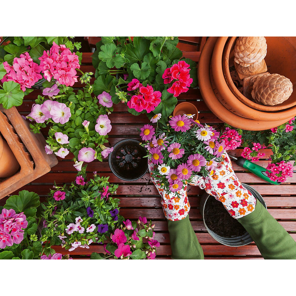 Puzzle Große Gartenliebe