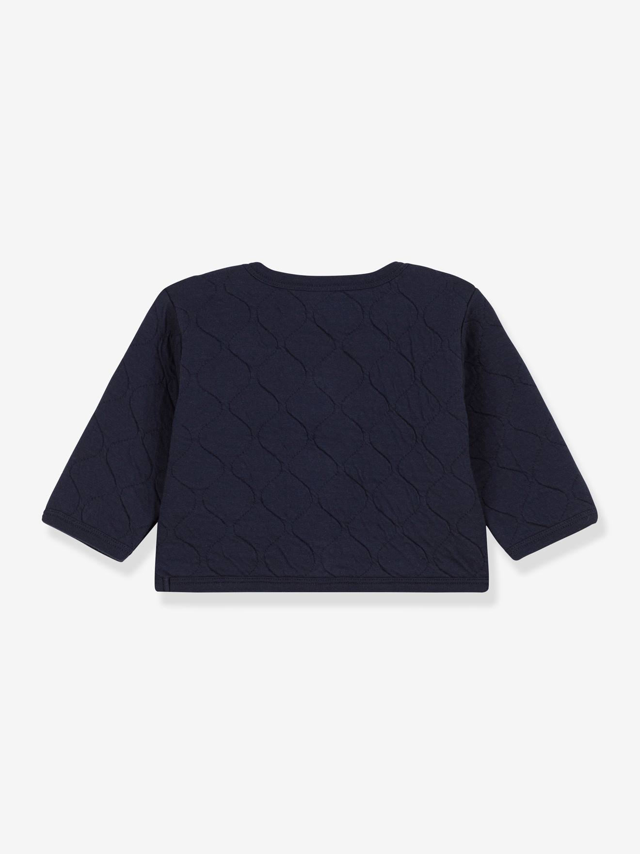 Cardigan bébé en tubique matelassé