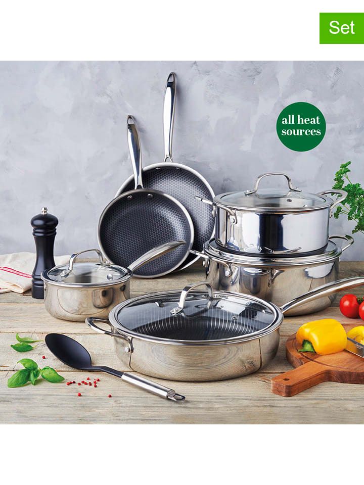 Sauter 2tlg. Set: Bratpfanne in Silber - Ø 24 cm günstig kaufen onesize