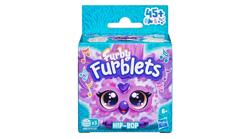 Hasbro - Furby Furblets Mini elektronisches Plüschspielzeug, 1 Stück, sortiert