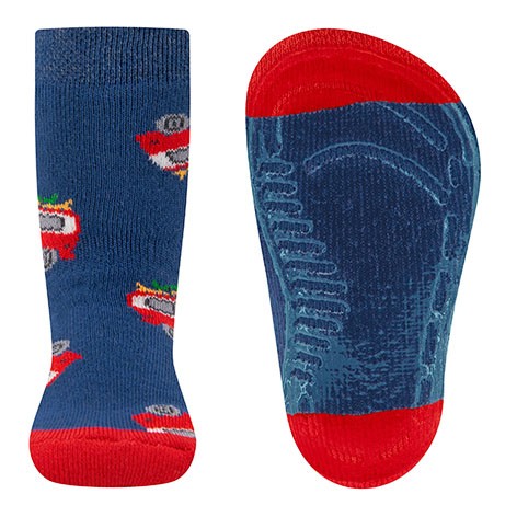 Ewers ~ Stoppersocke SoftStep ~ Bulli blau