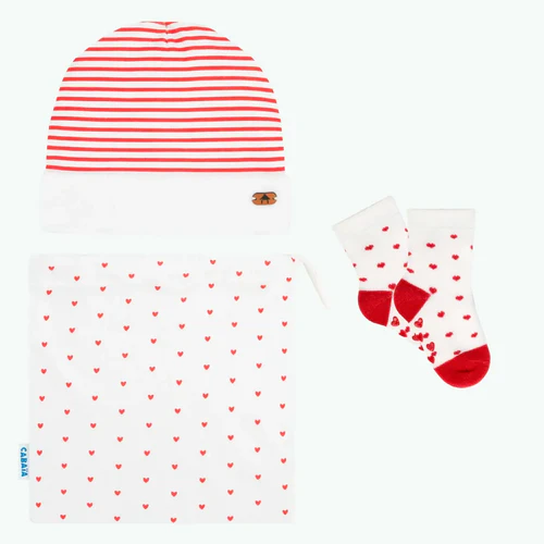 Baby Love Red Baby Gift Set