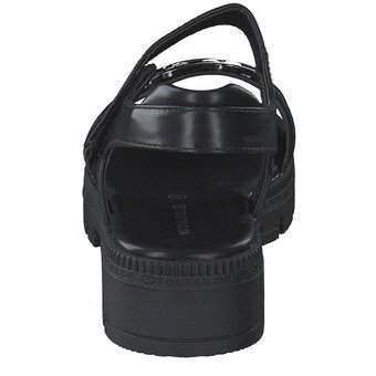 Tom Tailor Sandale in schwarz
