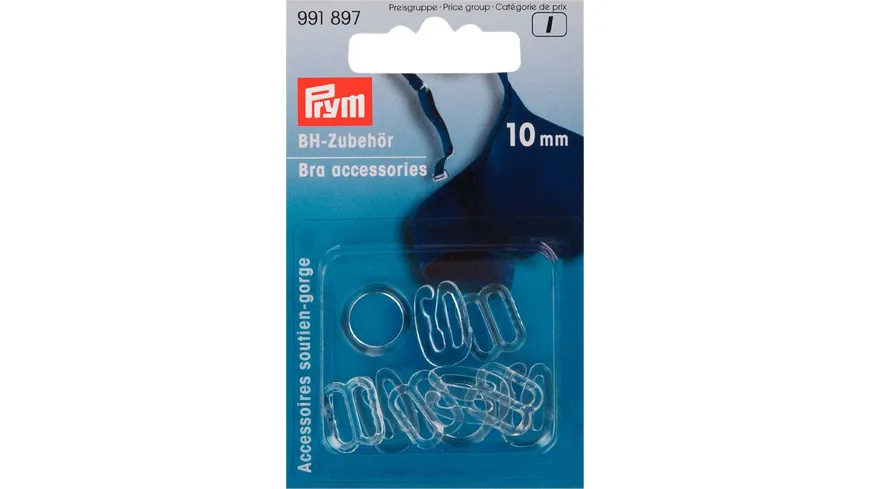Prym BH-Zubehör 10 mm transparent