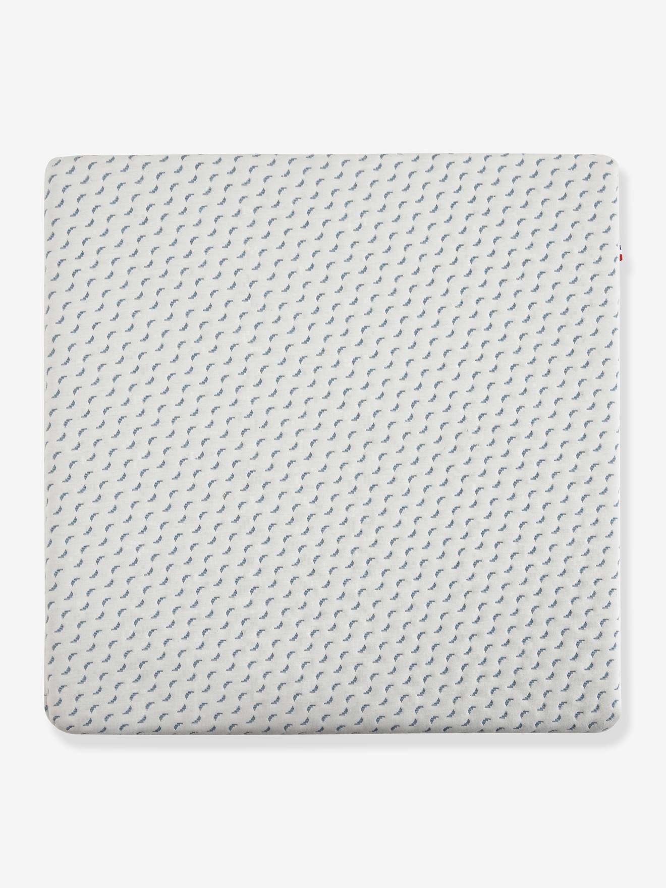 Matelas pliant bébé 60x120 cm CANDIDE Green Ocean Friendly blanc