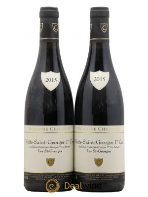 Nuits Saint-Georges 1er Cru Les Saint-Georges Chicotot  2015 - Lot de 2 Bouteilles