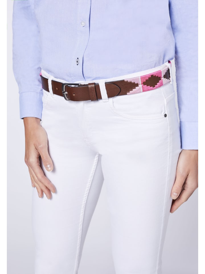 Polo Sylt Gürtel in Braun günstig kaufen