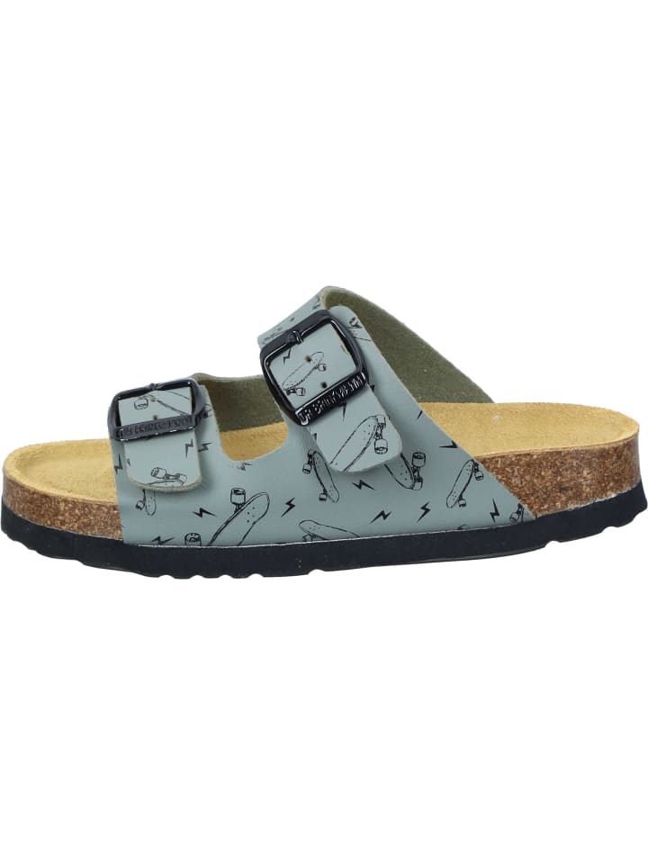 Dr. BRINKMANN Klassische Pantoletten in khaki günstig kaufen
