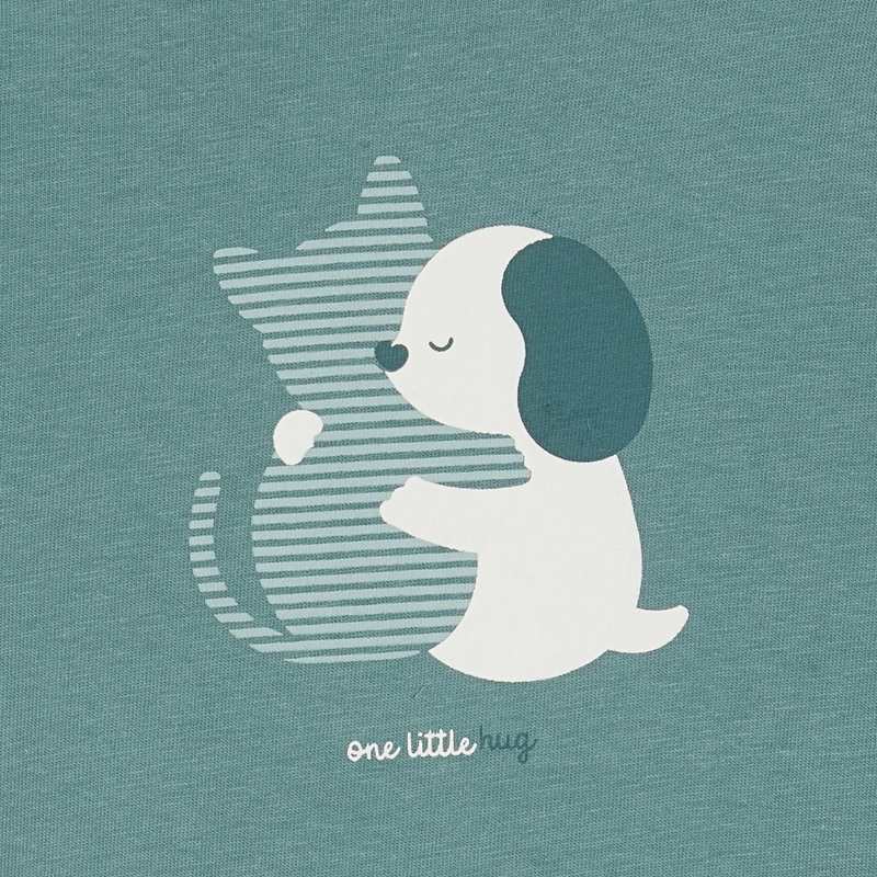 Dors-bien chiens et chats vert bébé garçon