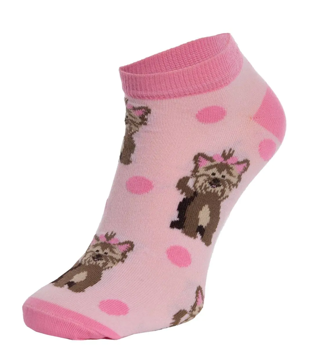 Life Hipster Yorkshire Terrier Hunde - Bomulds Ankelsokker Størrelser 35-38