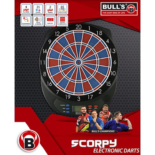 BULL'S DARTBOARD SCORPY