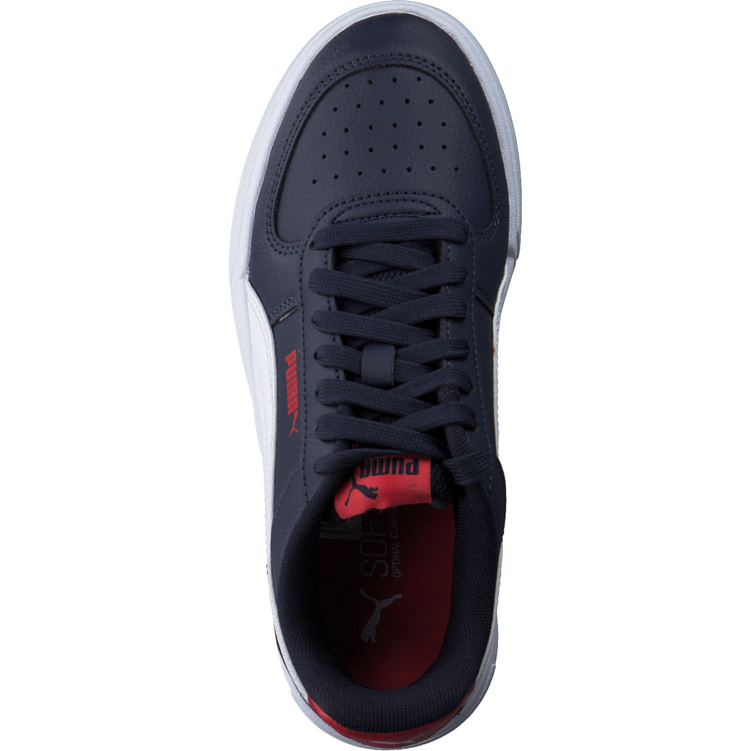 Puma Caven Jr. 382056, Sneakers Low, Kinder, Blau Weiß