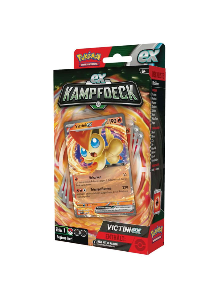 Pokémon Victini-EX Kampfdeck | 60 Karten | Pokemon Sammel-Karten deutsch günstig kaufen onesize