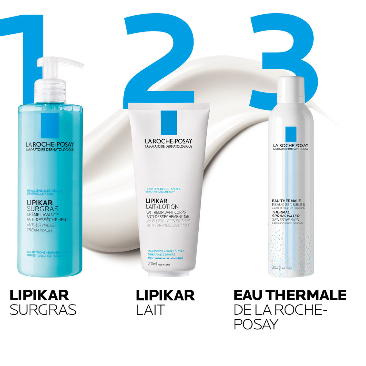 la roche-posay Lipikar Lait Lait Relipidant Corps Anti-Desséchement