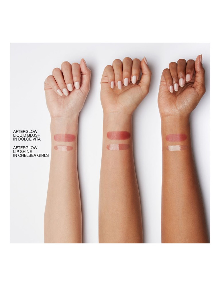 NARS Mini Afterglow Liquid Blush & Lip Shine Duo - matkakokoinen meikkisetti