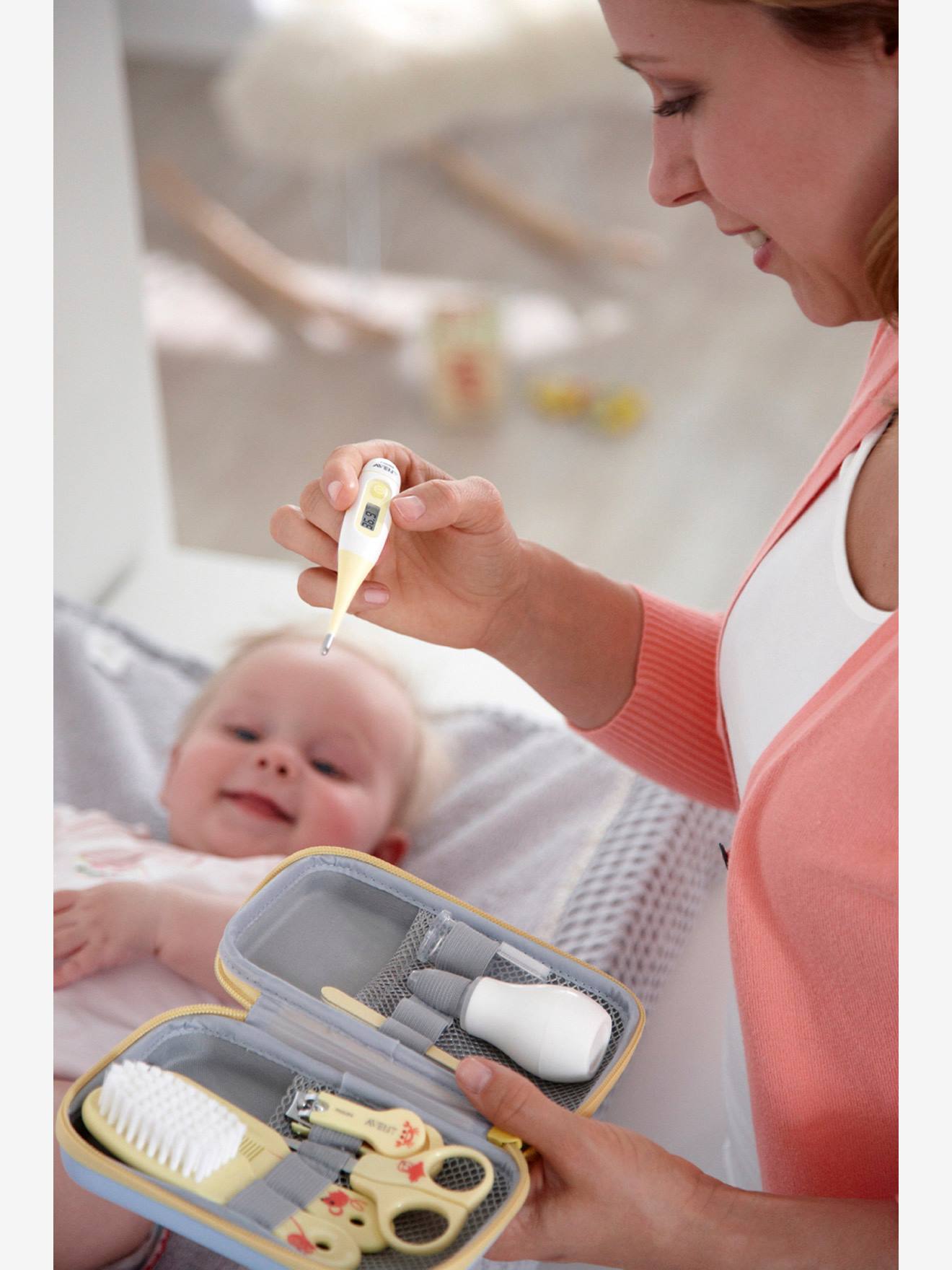 Trousse de soin pour bébé Philips AVENT bleu/jaune