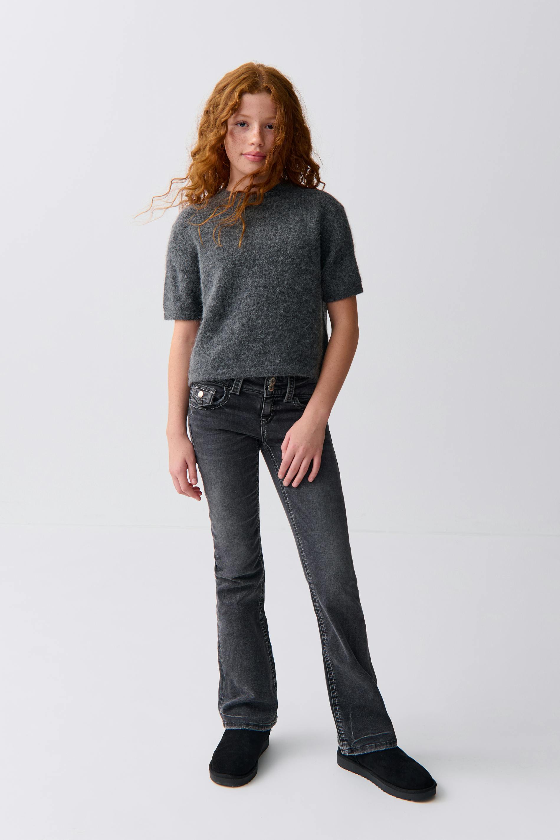 Y kn short sleeve top