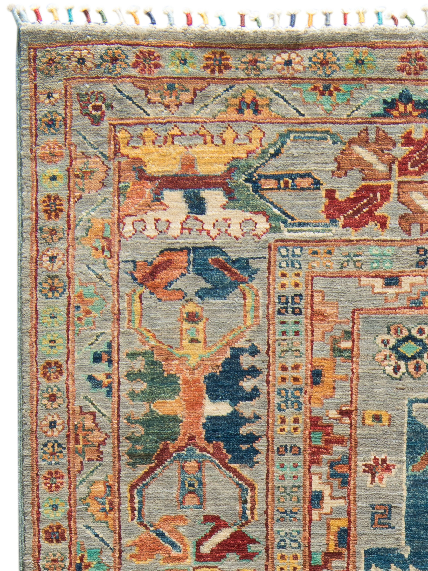 Kazak Ghazni ca. 170 x 231 cm, Unikat / Einzelstück