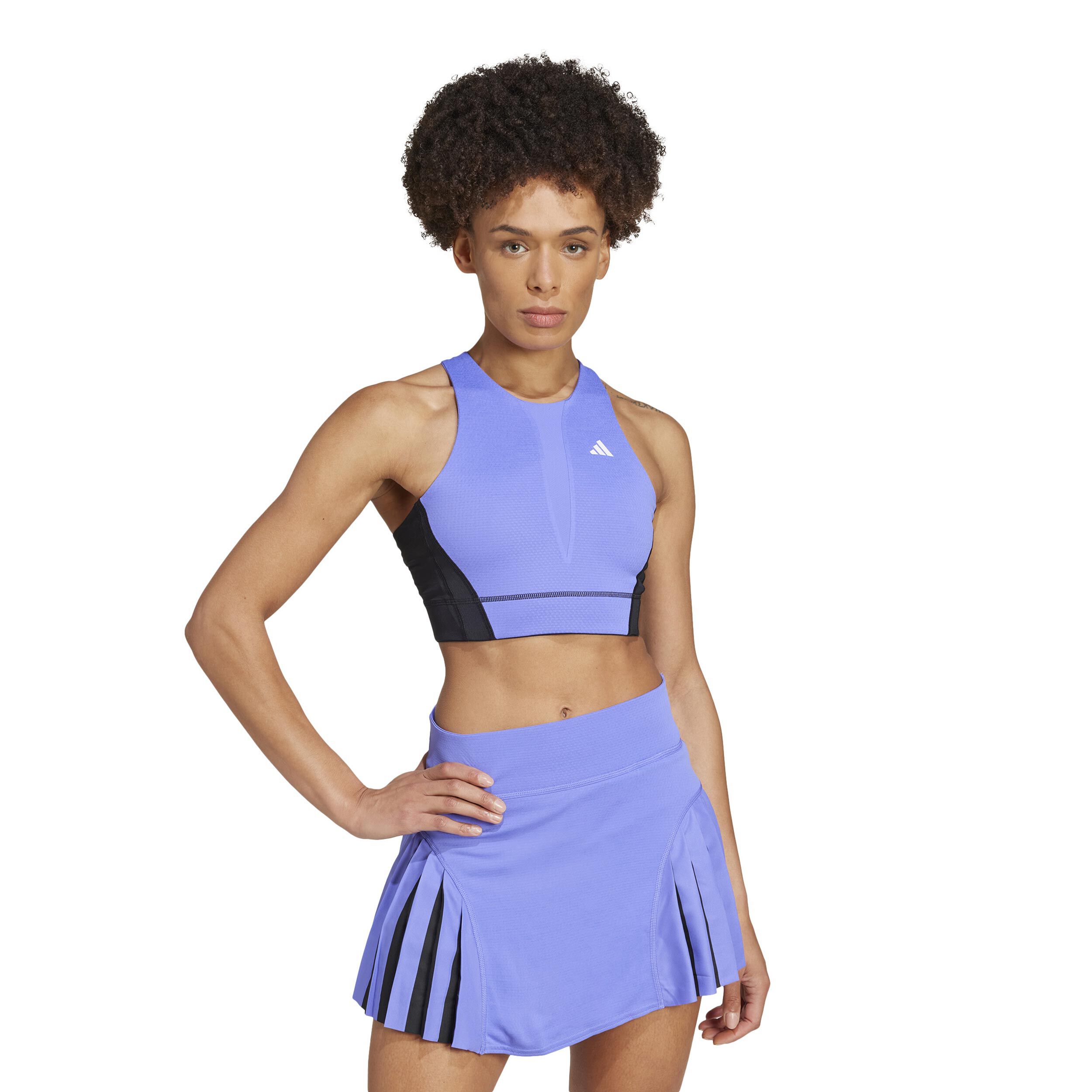 Crop Pro Tank-Top Damen - Flieder, Mehrfarbig