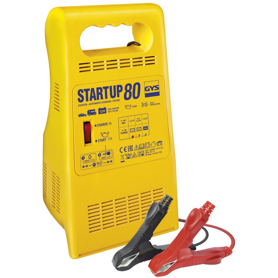 Gys 5192024922 Start UP 80 avtomatski 12V polnilnik baterij