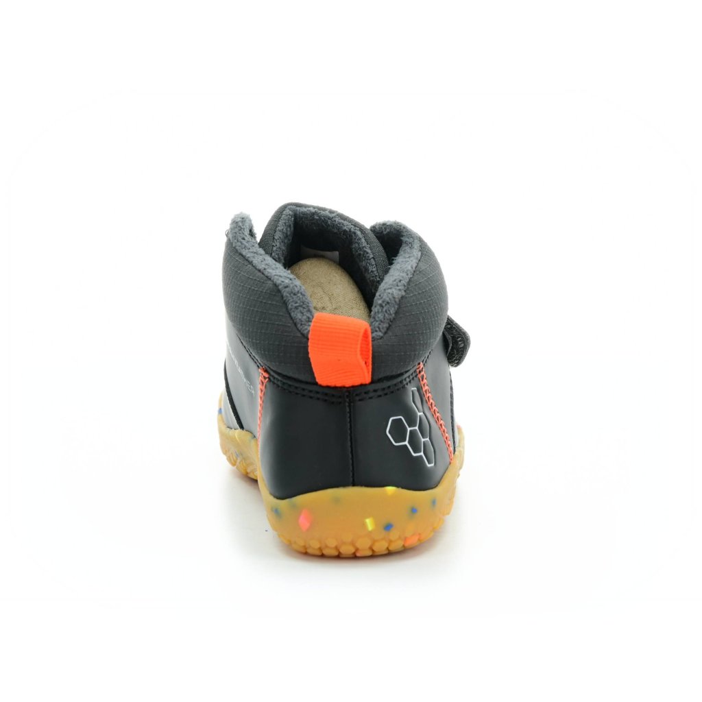 Vivobarefoot Primus Ludo Hi Obsidian Barfuß-Stiefeletten