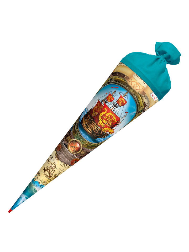 ROTH Schultüte groß Piratenschiff 70 cm in Bunt günstig kaufen onesize