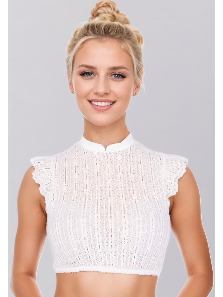 Stockerpoint Stockerpoint Dirndlbluse Lenka in creme günstig kaufen