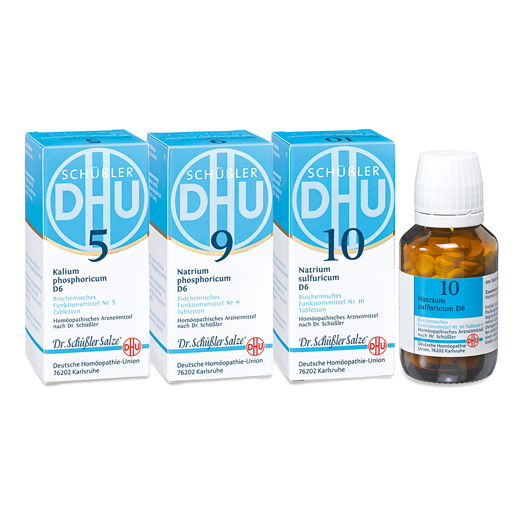 DHU Schüßler-Salze Frühjahrs-Kur Sparset  3x200 St  Tabletten