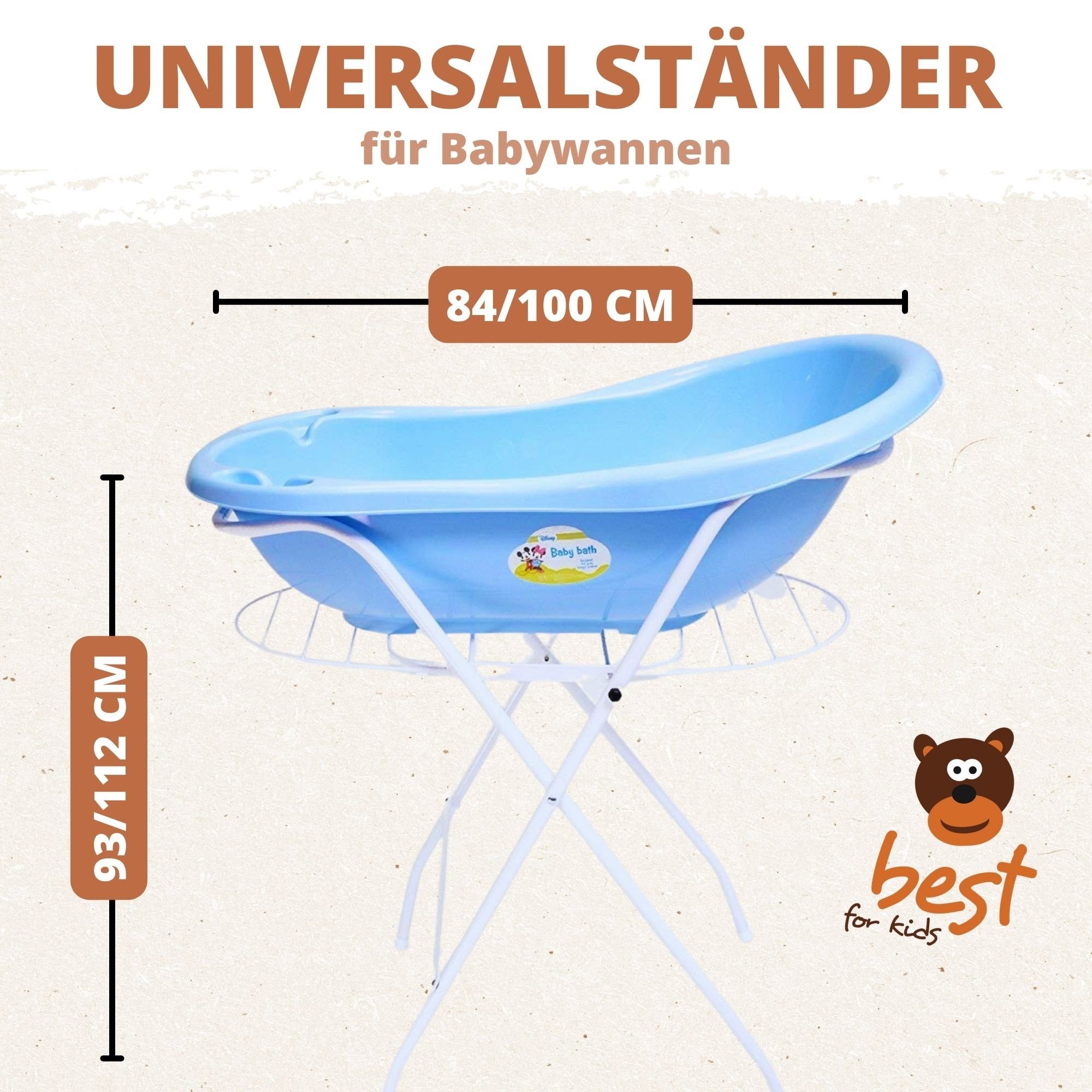 Best for Kids Babybadewanne Badewannen-Ständer