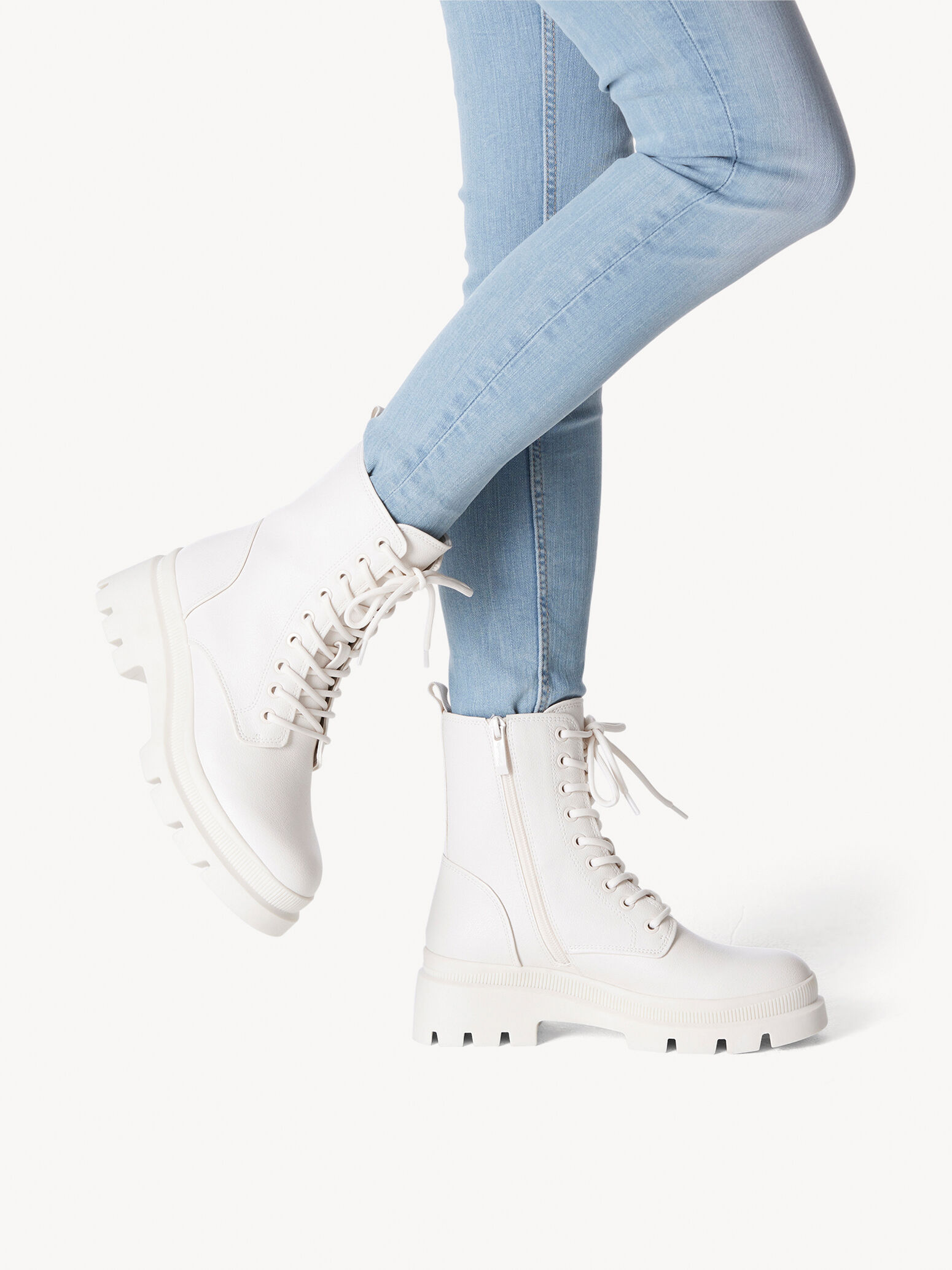 Bottine - blanc