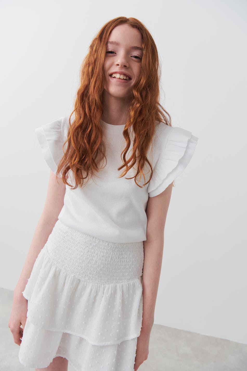 Y cute frill top