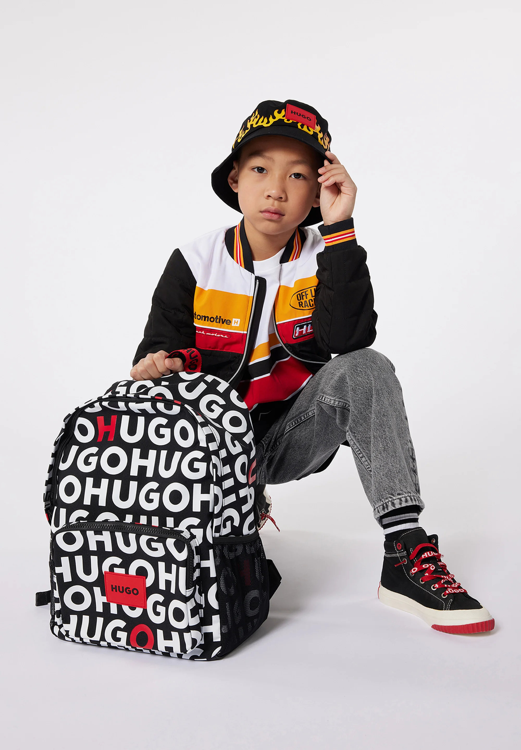 HUGO Kids AVEC POIGNÉE - Mochila