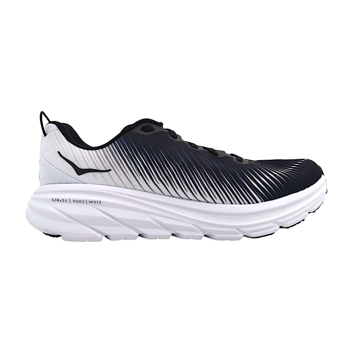 Hoka M RINCON 3 1119395 Schwarz Black/White