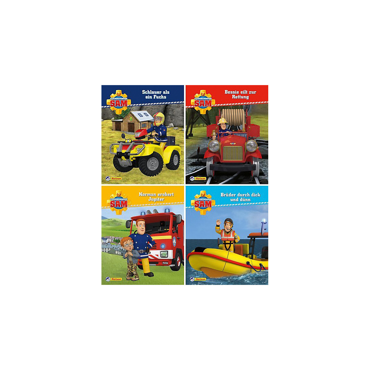 Nelson Mini-Bücher Feuerwehrmann Sam